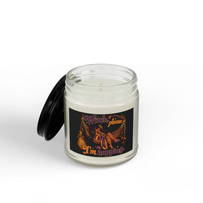Witch Please I’m Napping Candle | Soy Candle with Black Lid