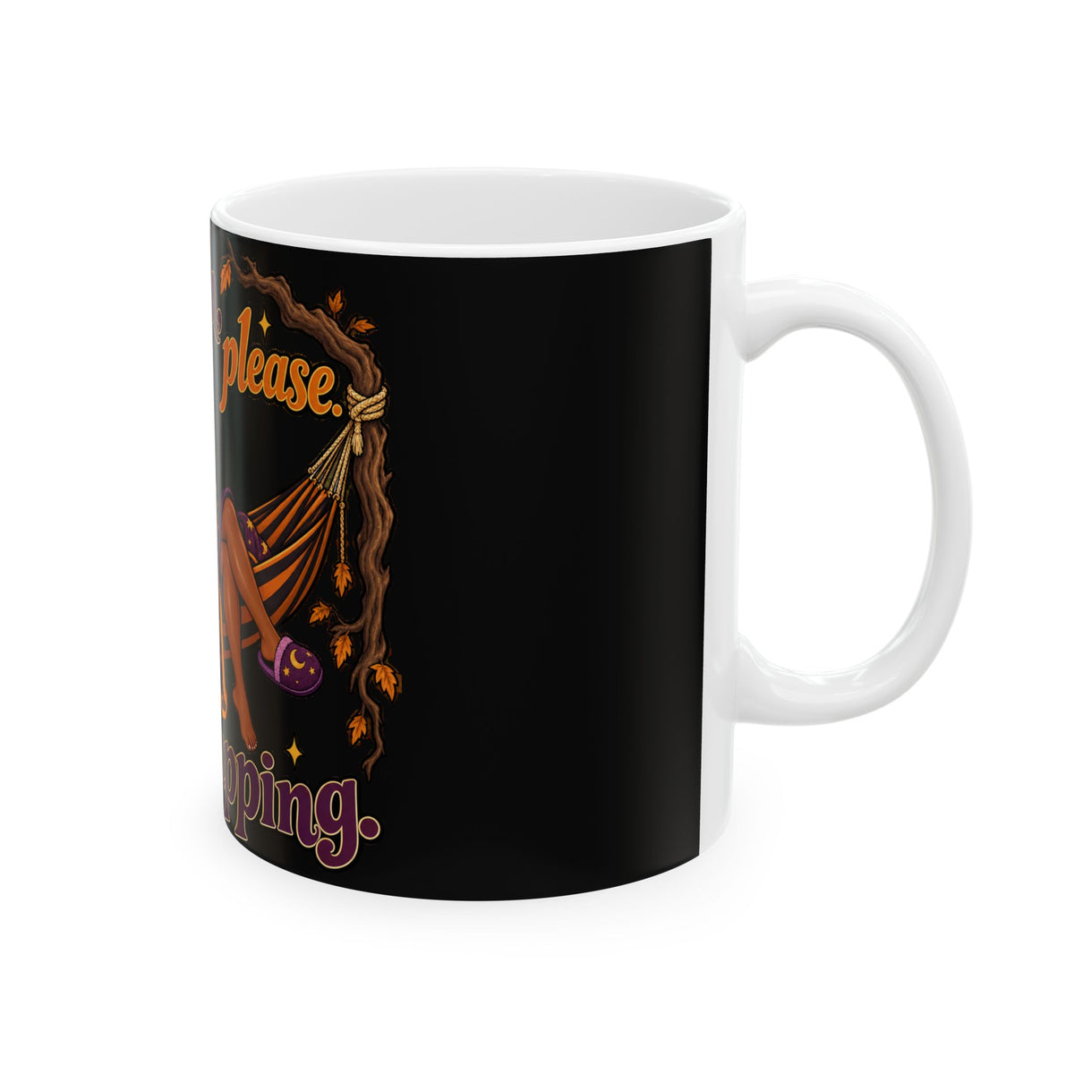 Witch please I’m napping Mug | Halloween witch illustration