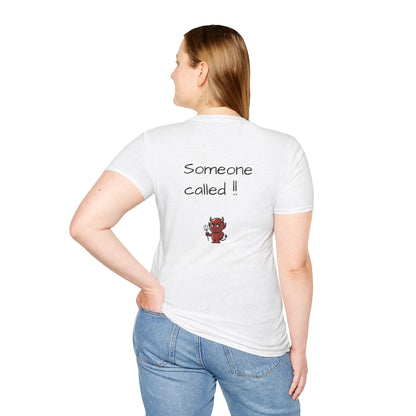 Get In Loser van summoning demons T-Shirt | humorous devil design