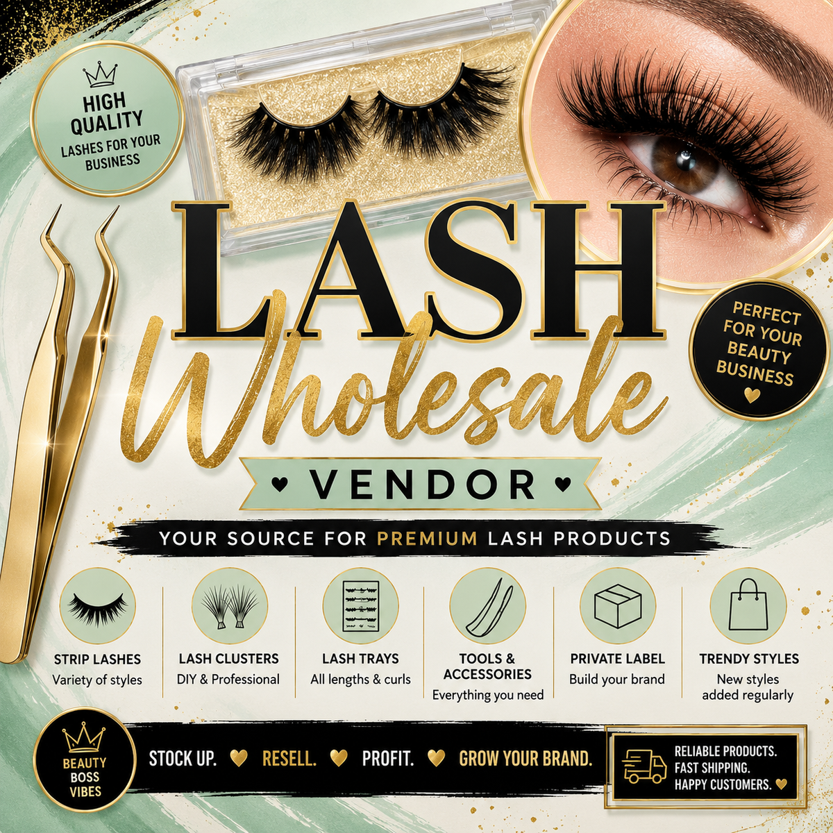 Lash Cluster Wholesale Vendor